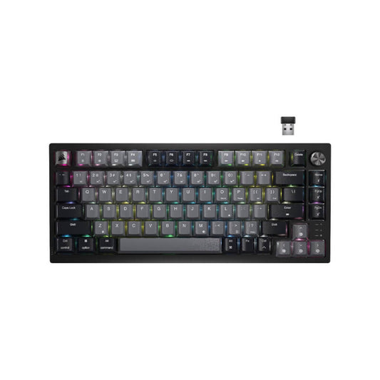 CORSAIR K65 Plus Wireless 75% RGB Mechanical Gaming Keyboard – Pre-Lubricated MLX Red Linear Switches